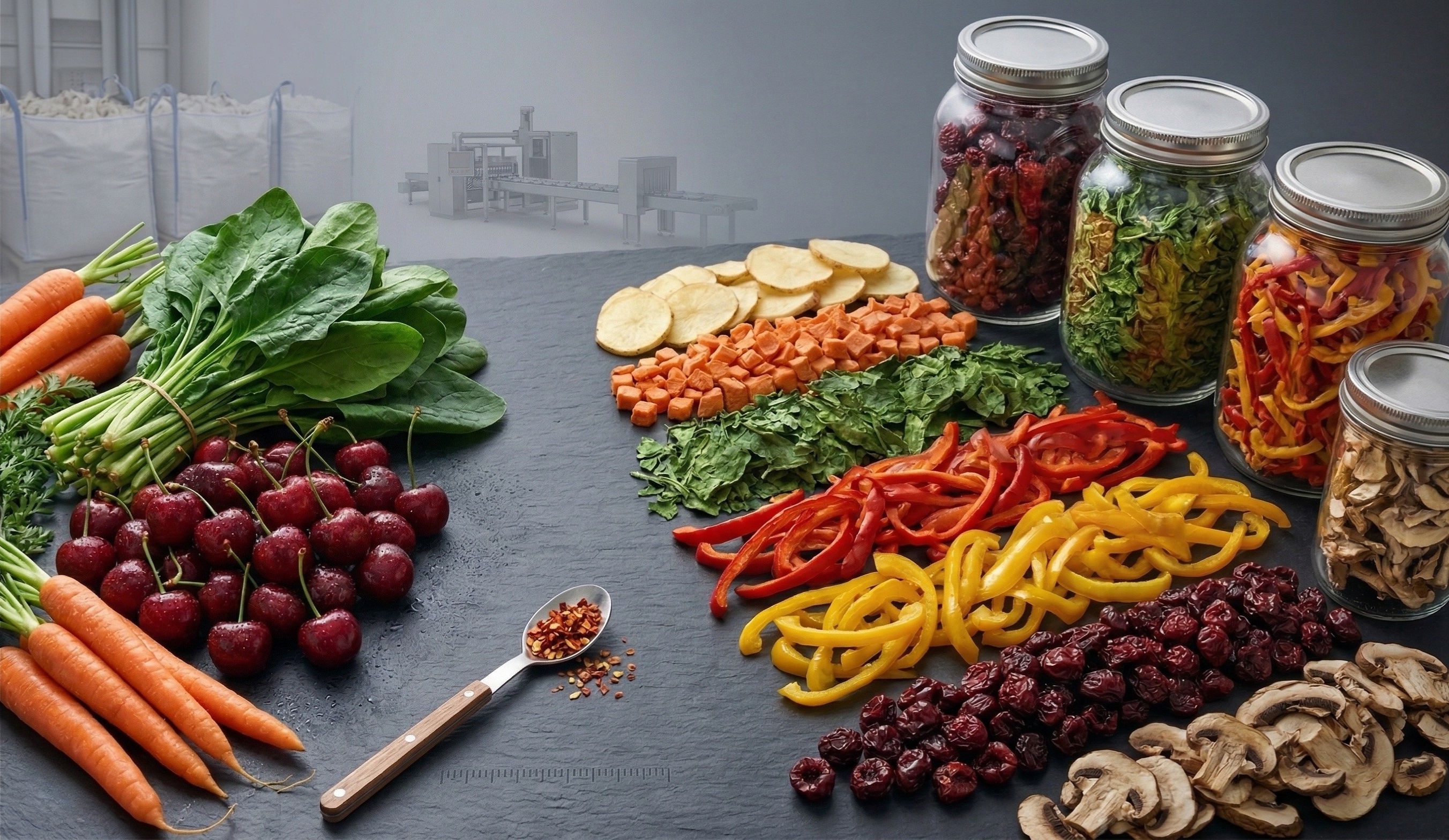 Dehydrated Vegetables & Fruits